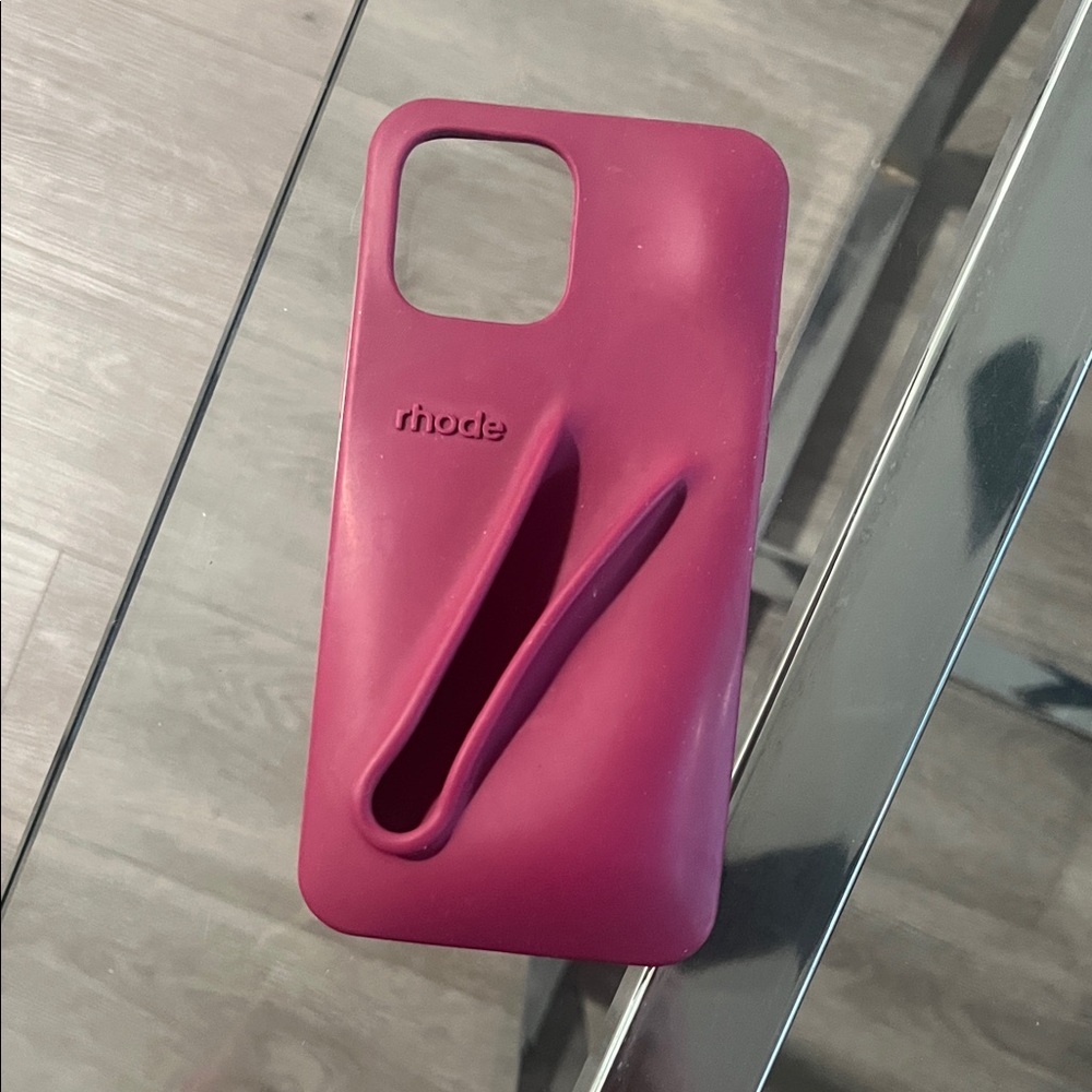 RHODE Magenta Phone Case